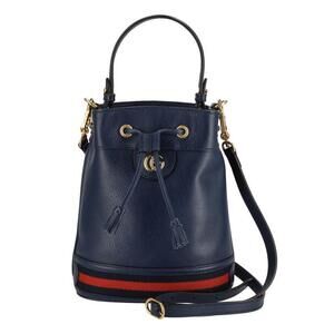 GUCCI GG Baguette Off White Shoulder Bag